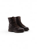 Anfibio marrone in pelle da donna