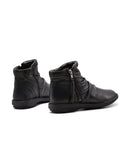 Stivaletto donna in pelle con zip