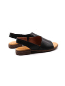 Sandalo donna in vera pelle