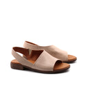 Sandalo donna in vera pelle