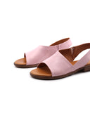 Sandalo donna in vera pelle