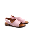 Sandalo donna in vera pelle