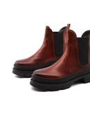 Chelsea combat in pelle da donna