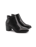Stivaletto da donna in pelle con zip
