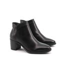 Stivaletto da donna in pelle con zip
