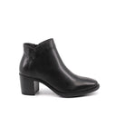 Stivaletto da donna in pelle con zip