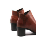 Stivaletto da donna in pelle con zip