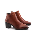 Stivaletto da donna in pelle con zip
