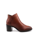 Stivaletto da donna in pelle con zip