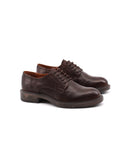Scarpa derby da donna in vera pelle