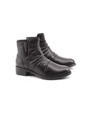 Stivaletto in vera pelle da donna
