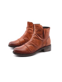 Stivaletto in vera pelle da donna