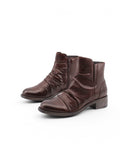Stivaletto in vera pelle da donna