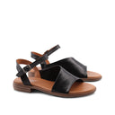 Sandalo in morbida pelle da donna