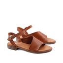 Sandalo in morbida pelle da donna