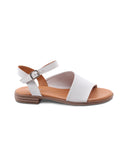 Sandalo in morbida pelle da donna