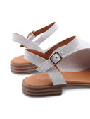 Sandalo in morbida pelle da donna