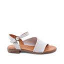Sandalo in morbida pelle da donna