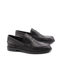 Mocassino classico nero da donna