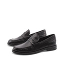 Mocassino classico nero da donna