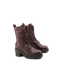 Anfibio nero con tacco e plateau donna