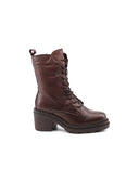 Anfibio nero con tacco e plateau donna