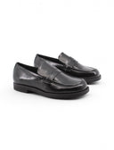 Penny loafers in vernice da donna