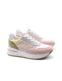 Sneaker platform multicolor da donna