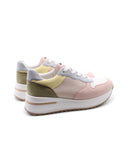 Sneaker platform multicolor da donna