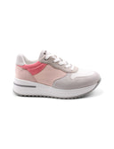 Sneaker platform multicolor da donna