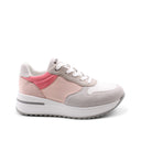 Sneaker platform multicolor da donna