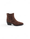 Stivaletto texano con borchie da donna