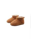 Stivaletto scamosciato con pelo bimba