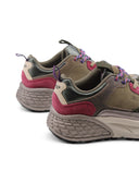 Groove sneaker da donna in pelle
