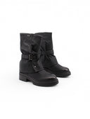 Byway Fold biker boot con risvolto