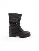 Byway Fold biker boot con risvolto