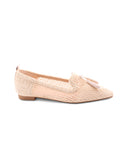Ballerina traforata con nappine da donn