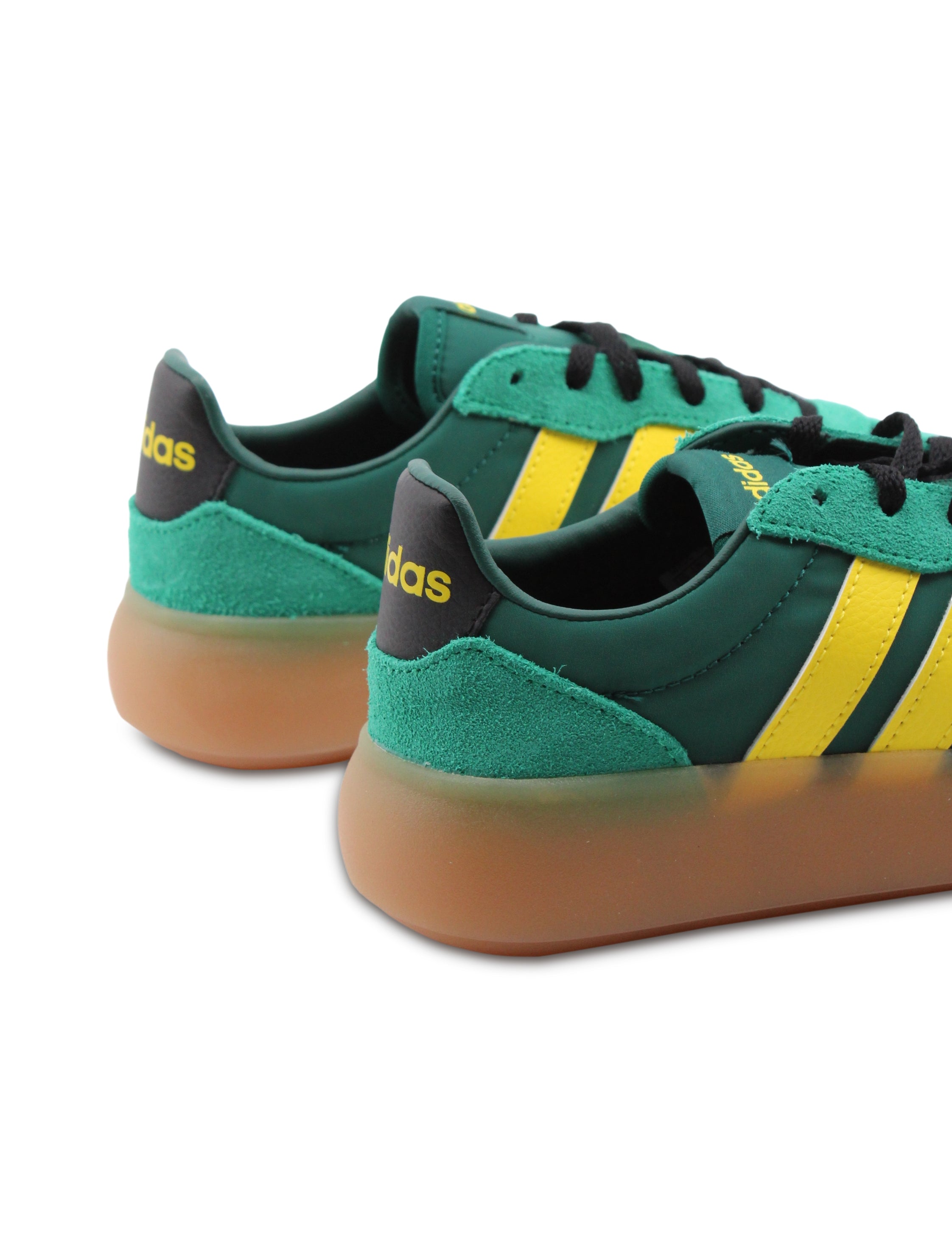 Adidas Barreda Decore J sneaker da ragazzo verde giallo