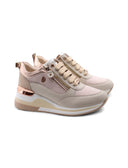 Sneaker con zeppa da donna