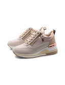 Sneaker con zeppa da donna