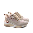 Sneaker con zeppa da donna