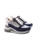 Sneaker con zeppa da donna