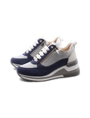 Sneaker con zeppa da donna