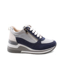 Sneaker con zeppa da donna