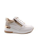 Sneaker con zeppa da donna