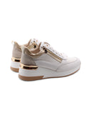 Sneaker con zeppa da donna