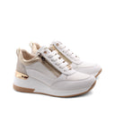 Sneaker con zeppa da donna