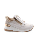 Sneaker con zeppa da donna