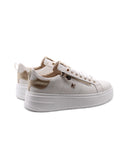 Sneaker platform donna con zip laterale