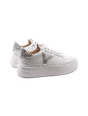 Sneaker platform da donna con glitter